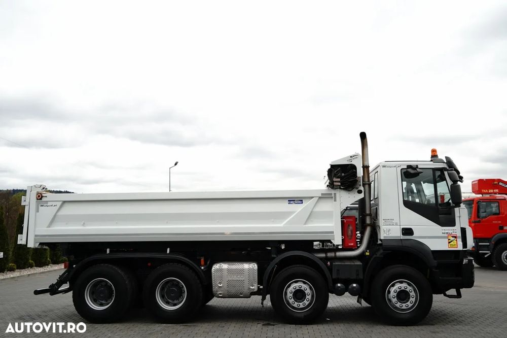 Iveco TRAKKER 450 / 8x4 / BASCULATOR / HYDRODOXY / BORDMATIC / EURO 6 / - 17