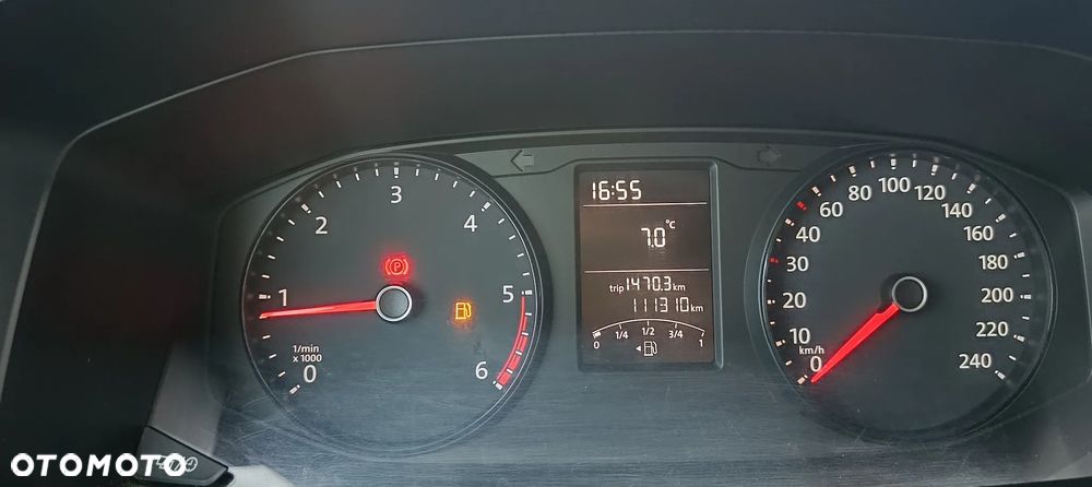 Volkswagen Transporter VW t6 2015 r long przebieg 111000 km Vivaro Trafic Vito klima navi tempomat dubel drzwi przesuwane - 32