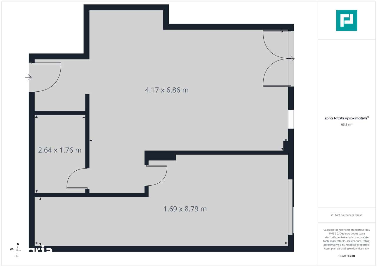 Apartament 2 camere, Erou Iancu Nicolae — fotografia 3
