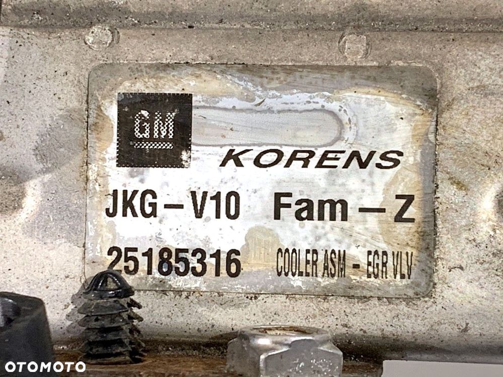 CHŁODNICA EGR  OPEL ANTARA A (L07) 2006 - 2022 2.2 CDTi 4x4 135 kW [184 KM] olej napędowy 2010 - - 5