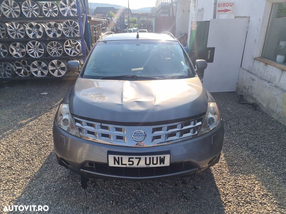 Bara fata Nissan Murano 2002 - 2007 GRI (1001) Benzina model cu spalatoare far - 6