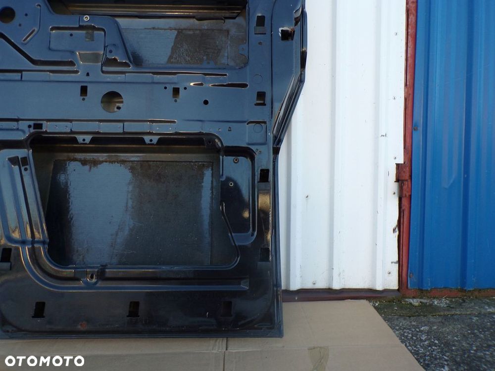 VW T4 TRANSPORTER CARAVELLE 96- DRZWI PRZÓD PRAWE BEZ RDZY CZARNY METALIK - 9