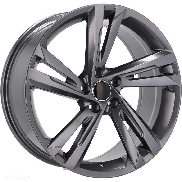 4x Felgi 18 m.in. do VW Arteon CC Tiguan Touran T-ROC Passat Golf Mk7 Mk8 R Scirocco - A5891 (YF5682 - 6