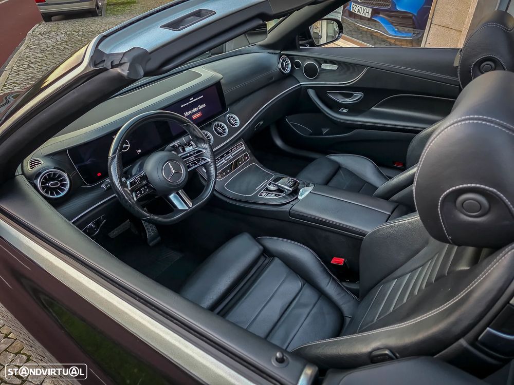 Mercedes-Benz E 220 d Cabrio 9G-Tronic AMG Line - 20