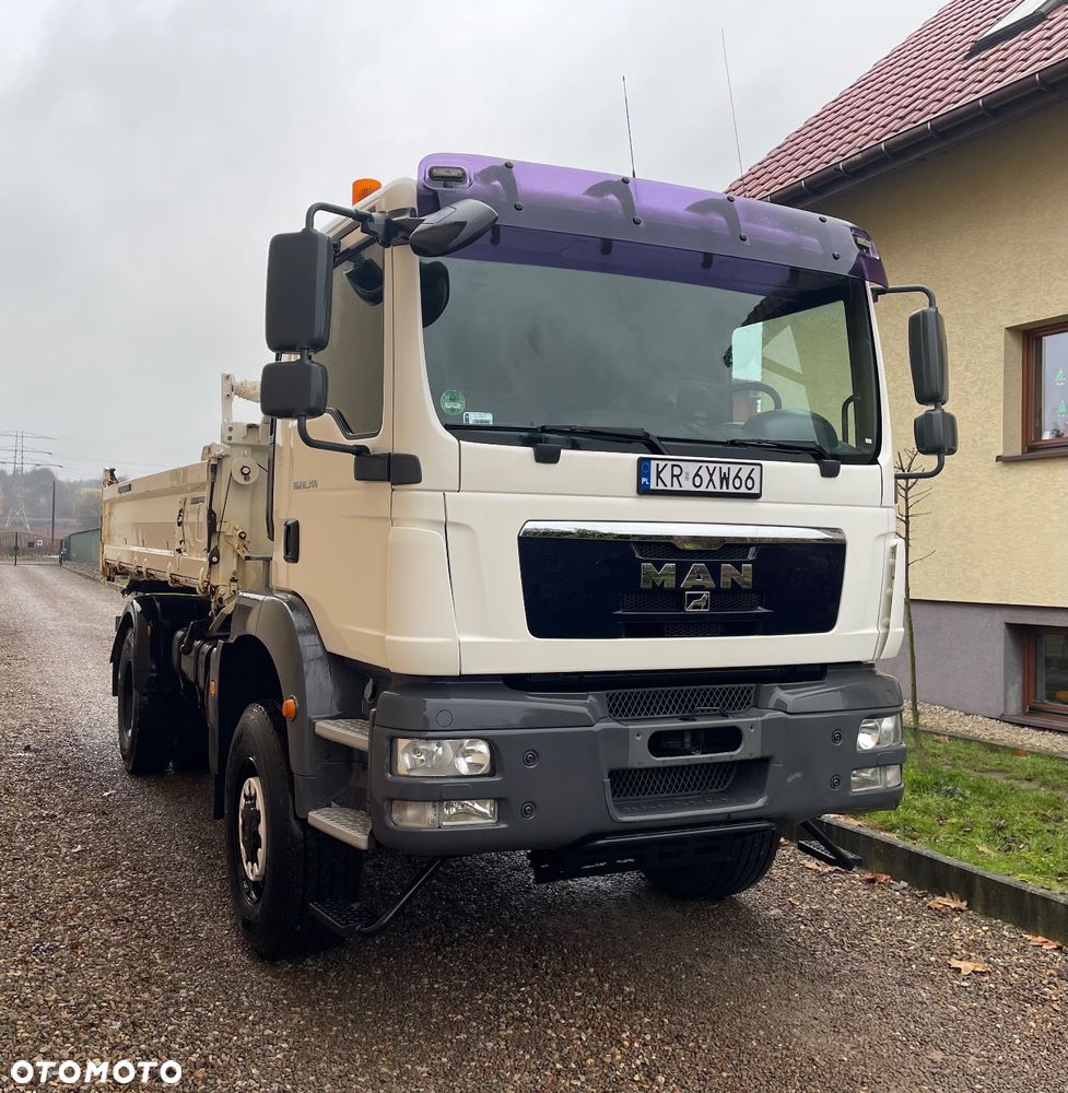 MAN TGM 4x4 Wywrotka Kipper - 4