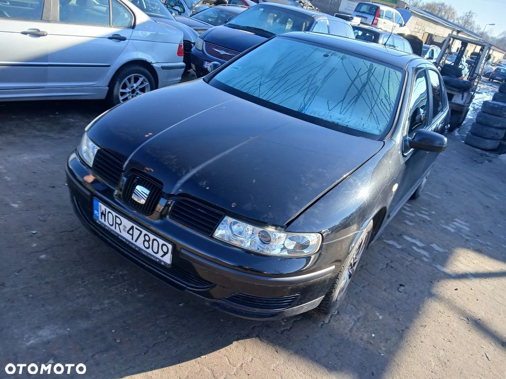 seat leon silnik 1.4 16v APE skrzynia DUW sanki belka przód tył wahacz zacisk zwrotnica - 1