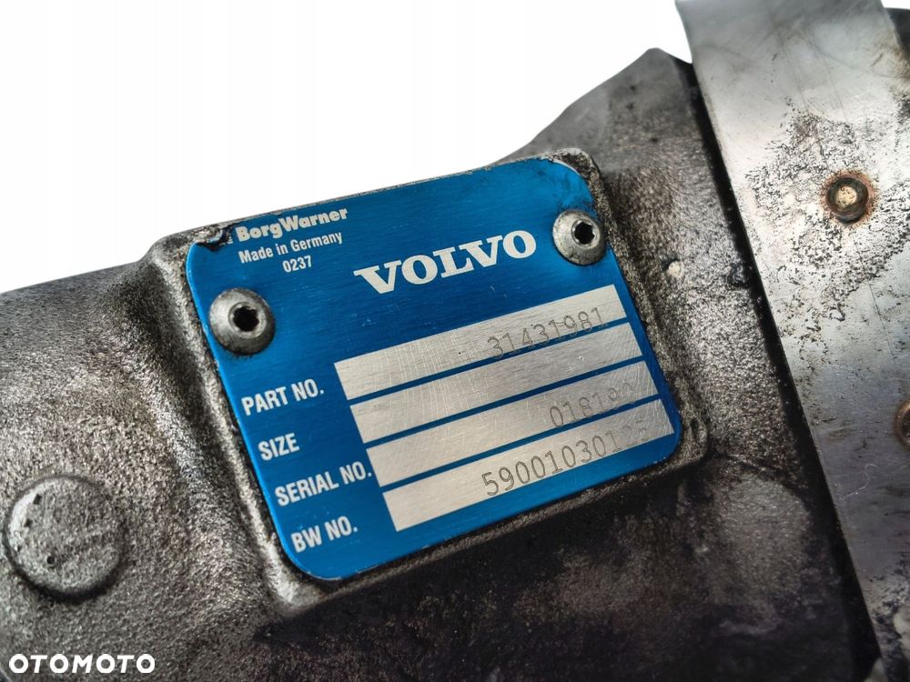 TURBOSPRĘŻARKA Volvo XC60 V60 S90 XC90 2.0 D4 D5 31431981 - 15