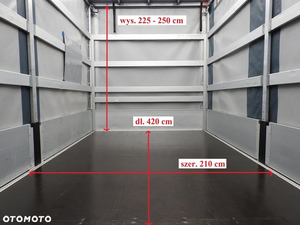 Renault MASTER PLANDEKA 8 PALET WEBASTO KLIMATYZACJA TEMPOMAT PNEUMATYKA  170KM - 13