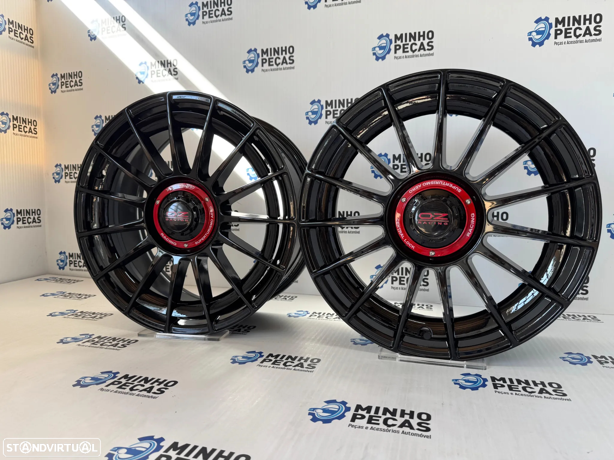Jantes Look OZ Superturismo Aero em 17 (5x100/112) Preto Brilho - 2