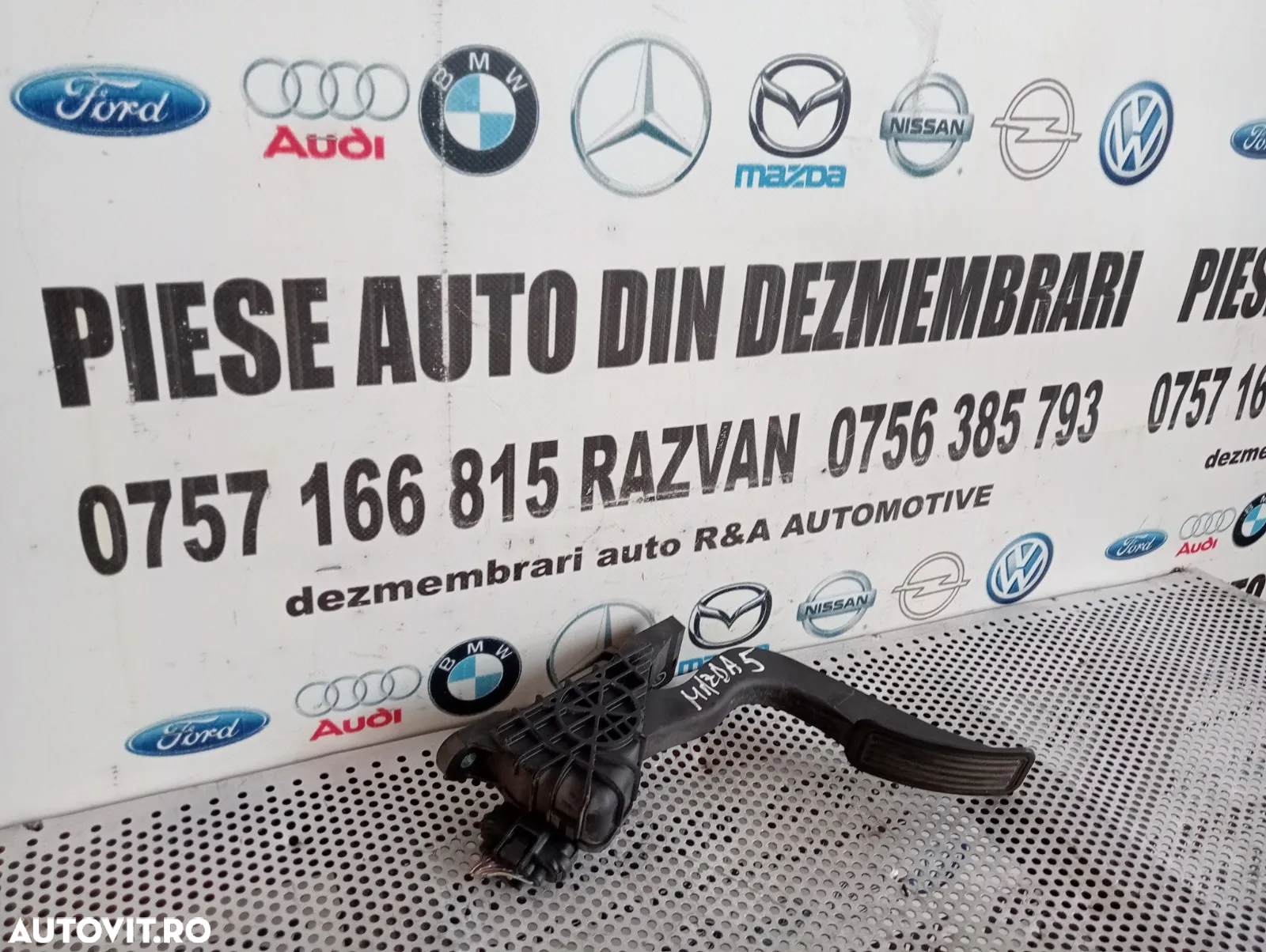 Pedala Acceleratie Mazda 5 2.0 Diesel RF7J An 2005-2006-2007-2008-2009-2010 Volan Stanga -3480Dezme - 3