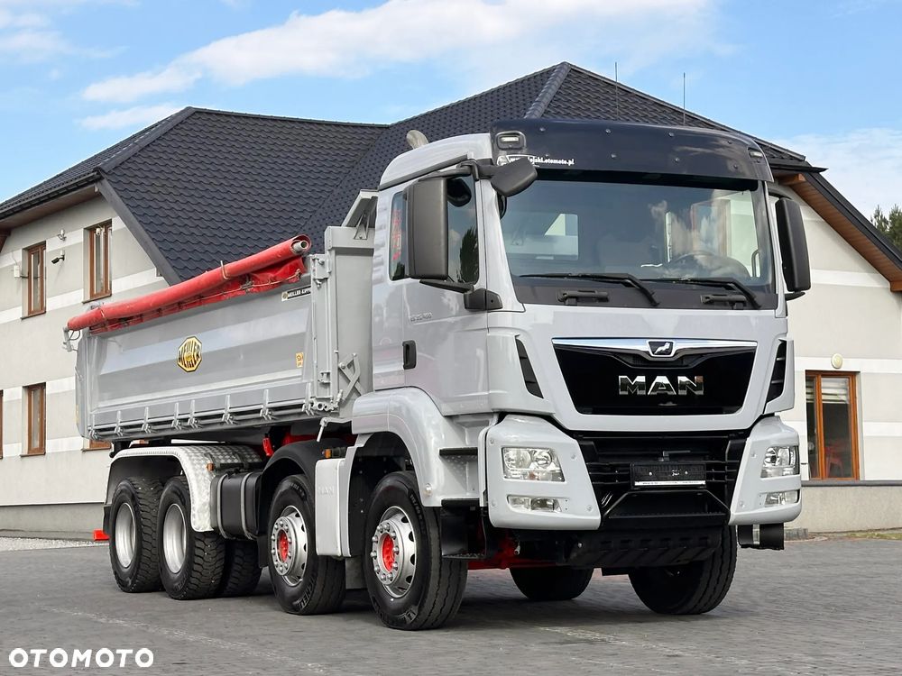 MAN TGS 35.460 8x4 WYWROTKA MEILLER BORDMATIC / DMC 34t / - 8