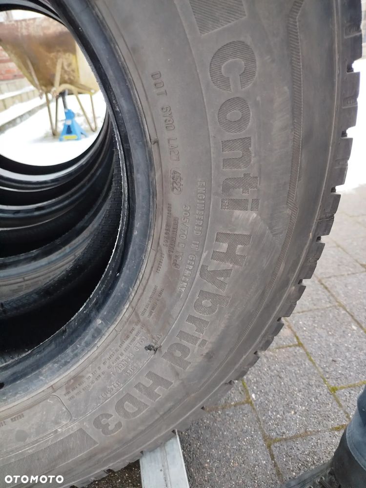 305/70R19.5 Continental HD3 4szt. Napędowe 80-85% bieżnika super stab. - 17