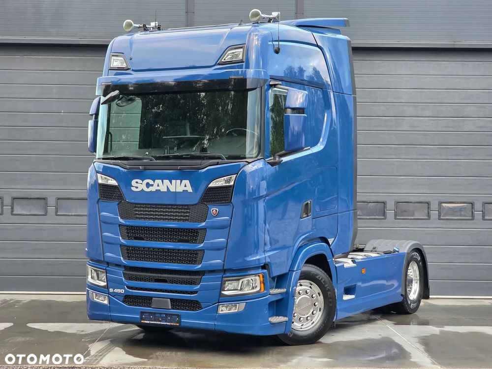 Scania S450/EURO6/ZAWIESZENIE PODUSZKA P+T/SPROWADZONA
