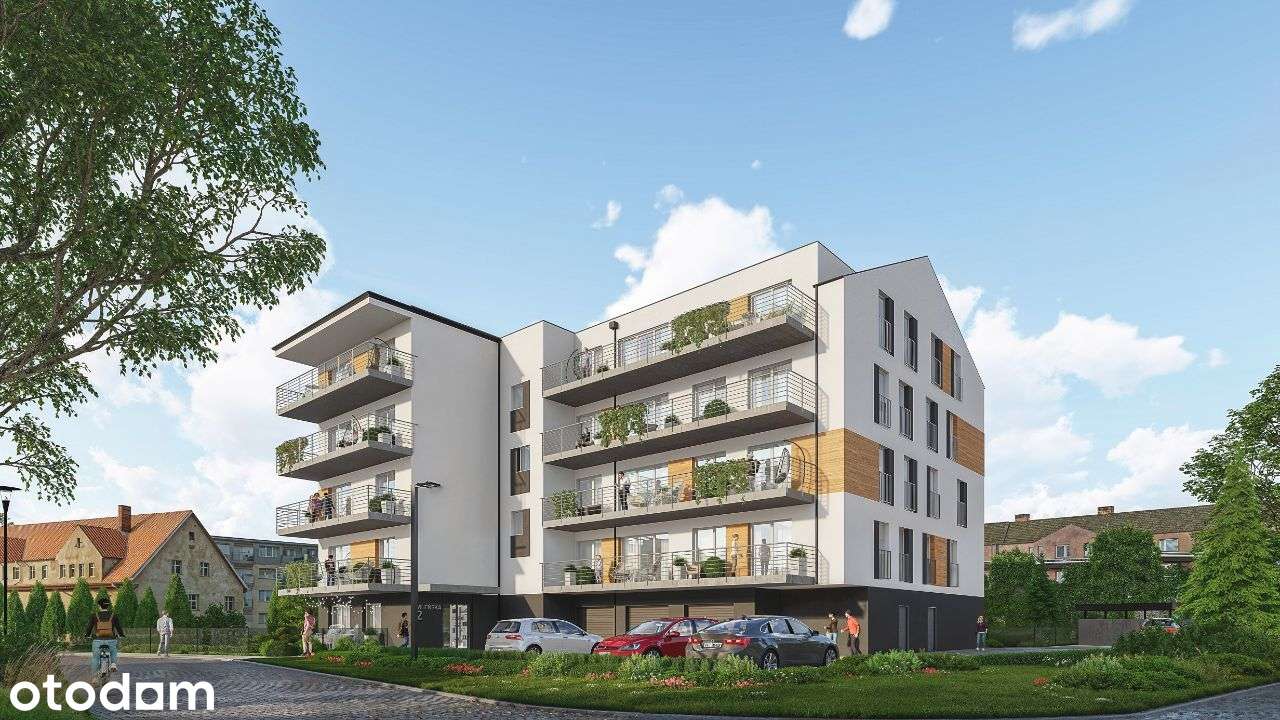3-pokojowe mieszkanie | 61m2 | Taras + Ogródek