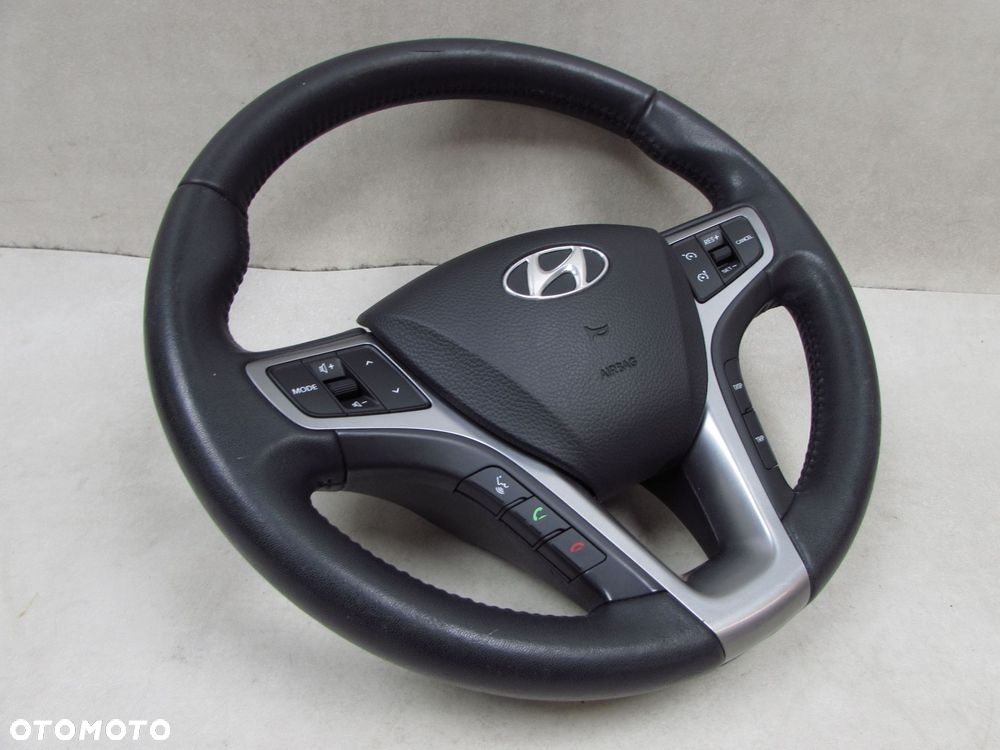 HYUNDAI I40 11-19 KIEROWNICA SKORA MULTIFUNKCJA PODUSZKA AIRBAG - 3