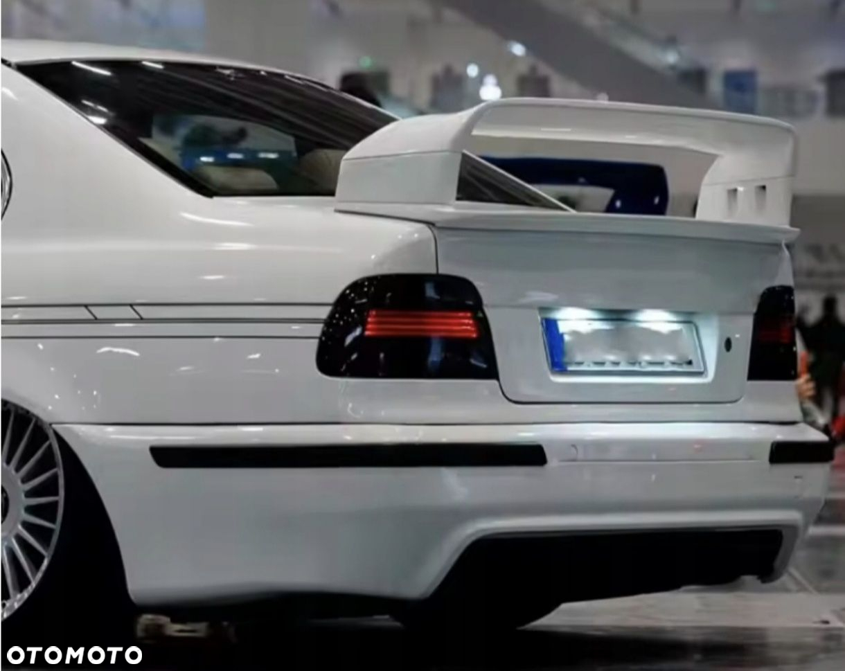 BMW E39 Lotka Spoiler Dokładka GT Class Duża Czarny Połysk - 3