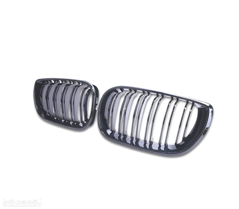 GRELHAS BMW E46 BERLINA 01-05 LOOK M3 PRETO BRILHANTE - 3
