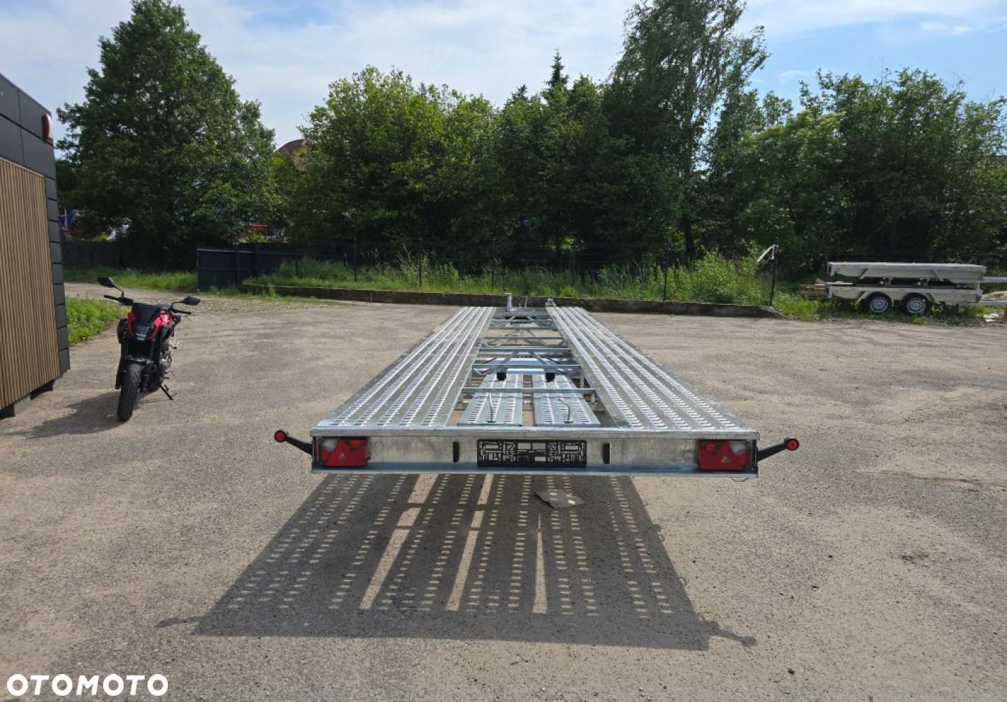 Niewiadów Laweta trzyosiowa Niewiadów (Boro) INDIANA ECO DMC 3500kg na 2 auta płaska - 9