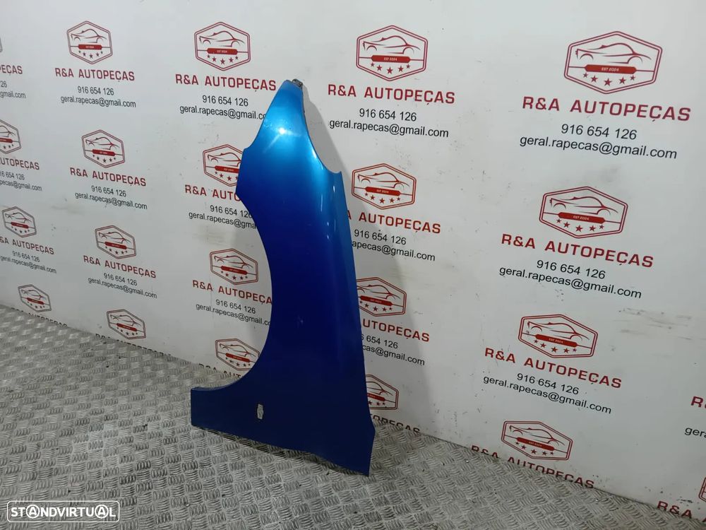 Guarda Lamas Frente Frontal Esquerdo Peugeot 206 Original - 4