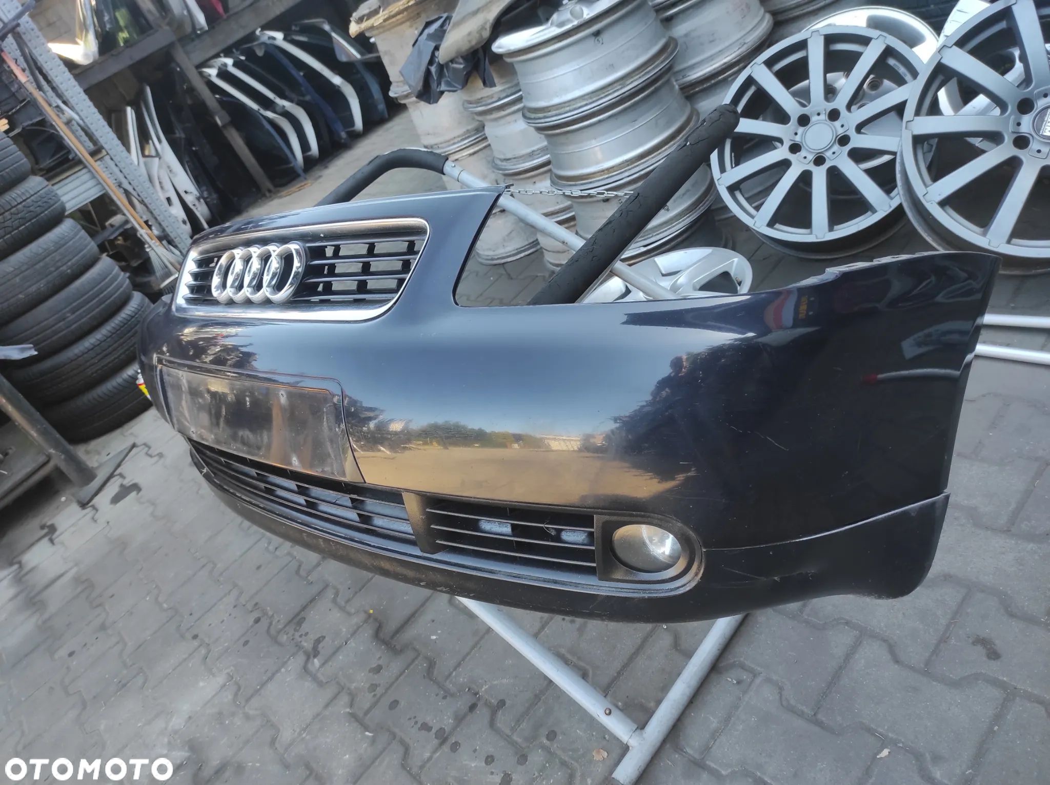 AUDI A3 8L FL LIFT KOMPLETNY CIEMNY ZDERZAK PRZÓD PRZEDNI ATRAPA KRATKA HALOGEN WYSYŁKA !!!!! - 1