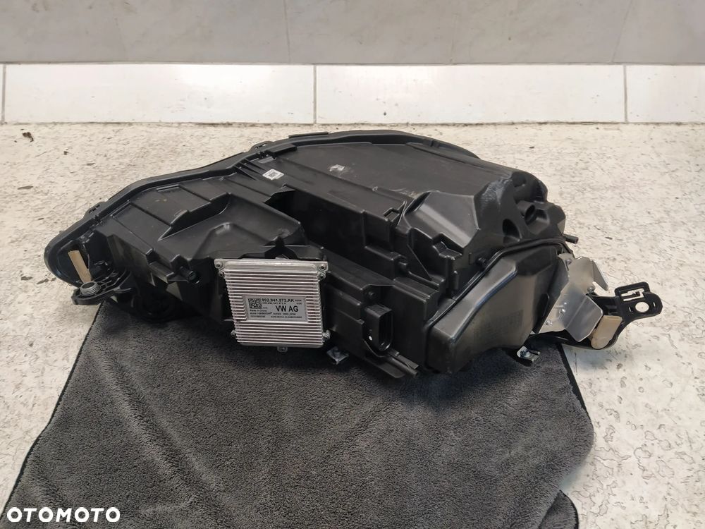 VW GOLF 8 VIII LIFT 2024- LAMPA REFLEKTOR PRZÓD PRZEDNI LED IQ LIGHT SREBRNY ŚRODEK LEWA PRZETWORNICA ORYGINAŁ - 24