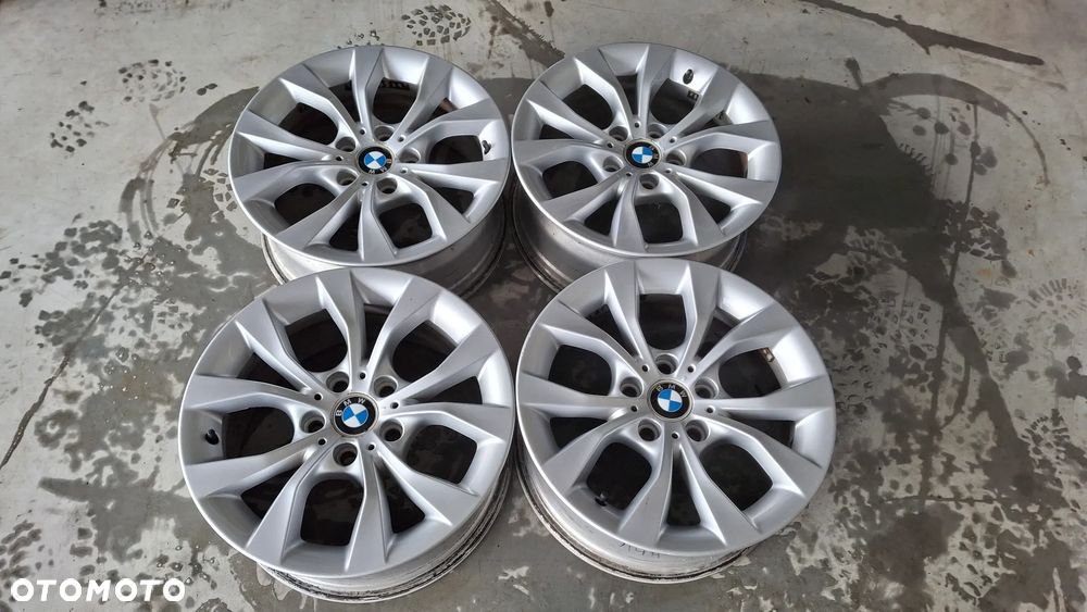 4szt Oryginalne Felgi Aluminiowe BMW Styling 318 V-Spoke 17" 5x120 ET34 7,5J OEM 6789141 Montaż Wysyłka 14A - 1
