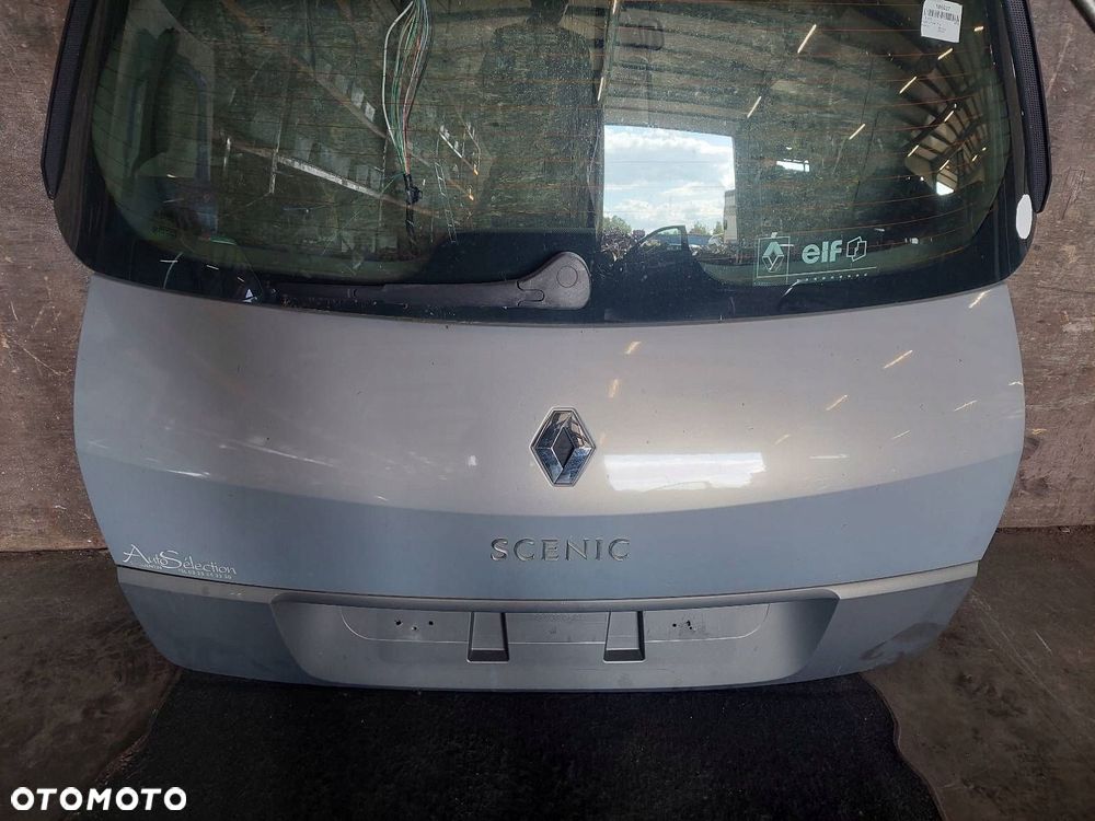 KOMPLETNY TYŁ  RENAULT SCENIC II TEA19 KLAPA ZDERZAK LAMPY - 9