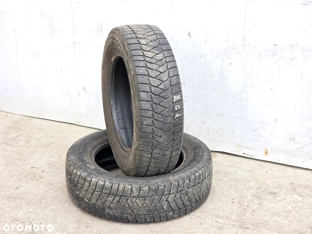 2 x OPONA OPONY BRIDGESTONE DURAVIS ALL SEASON 205/65R16C 8mm CALOROCZNE - 1