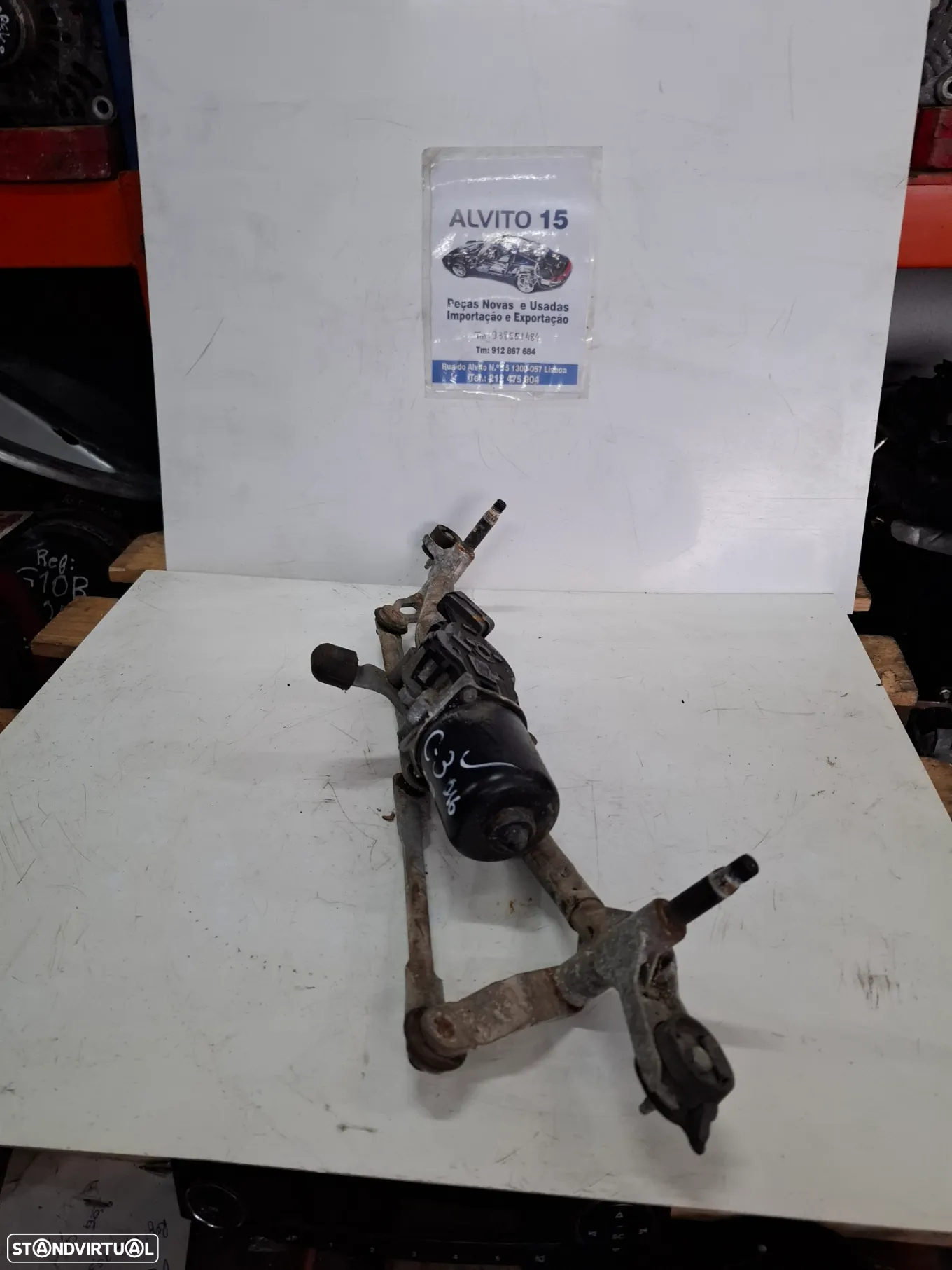 Motor limpa vidros Citroen C3 2016 - 3