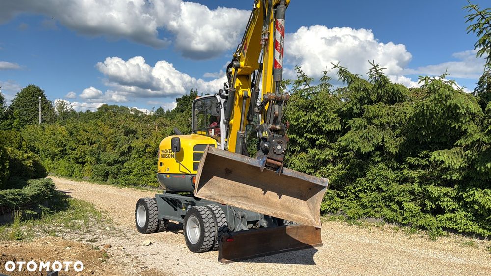 Wacker Neuson Koparka Kołowa 6 TON Wacker NEUSON 6503 -2 Pług Ramię Long 3 Łamane POWERTILT Lenhoff Klimatyzacja łyżki przedsiębierne MS03 6503 ew65 wiertnica  Takeuchi TB175W Yanmar B75W widły grabie - 27