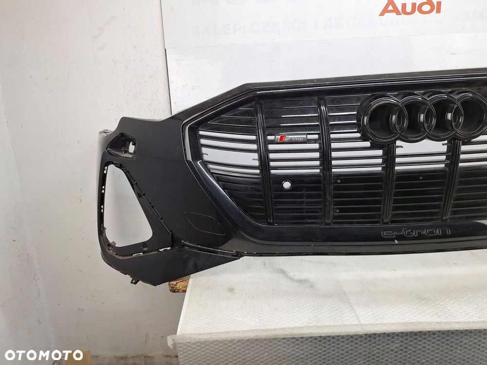 ZDERZAK AUDI -E-TRON 4K 4KE S-LINE ORYGINAŁ OE ASO LIFT PO LIFCIE - 2