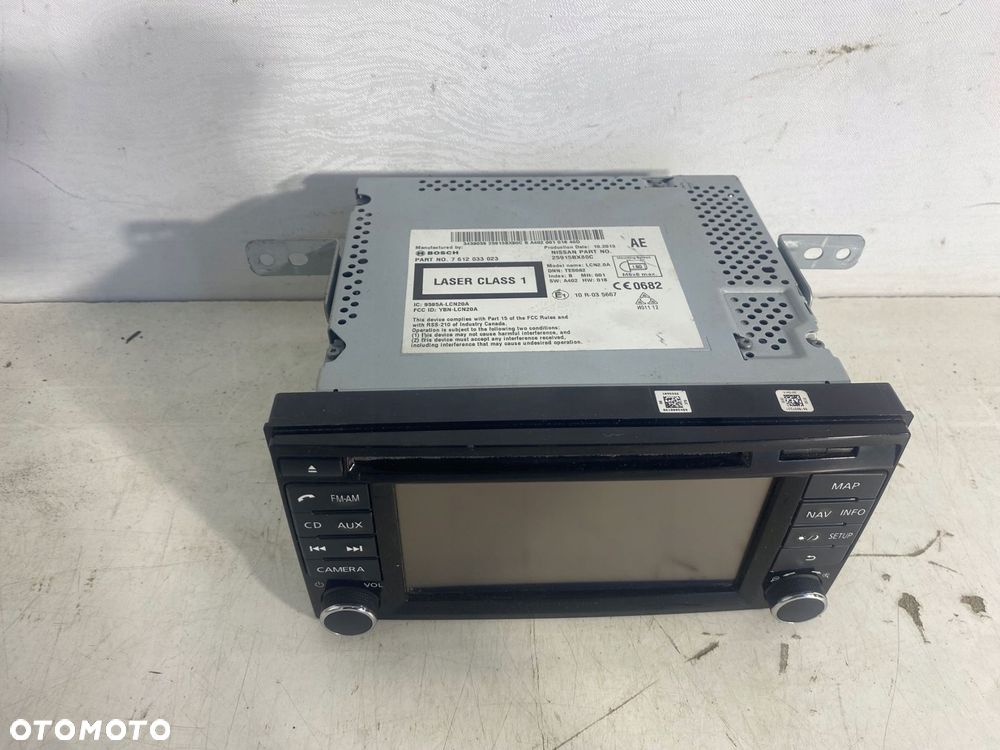 radio nawigacja nissan note ii e12 eu - 4