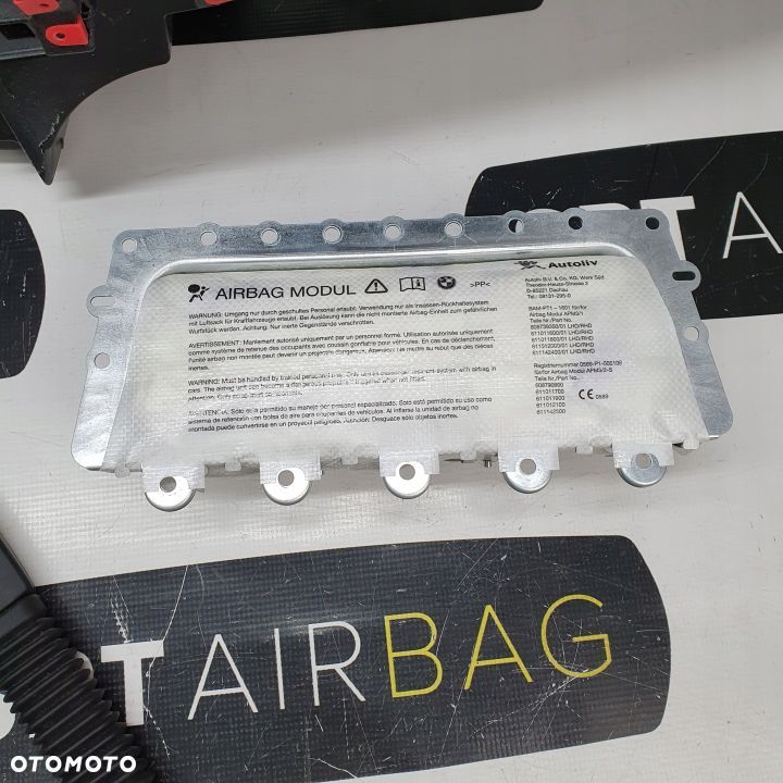BMW 7 F01 F02 DESKA ROZDZIELCZA KONSOLA KOKPIT PULPIT PODUSZKI AIRBAG AIR BAG PASY KIT SET - 9