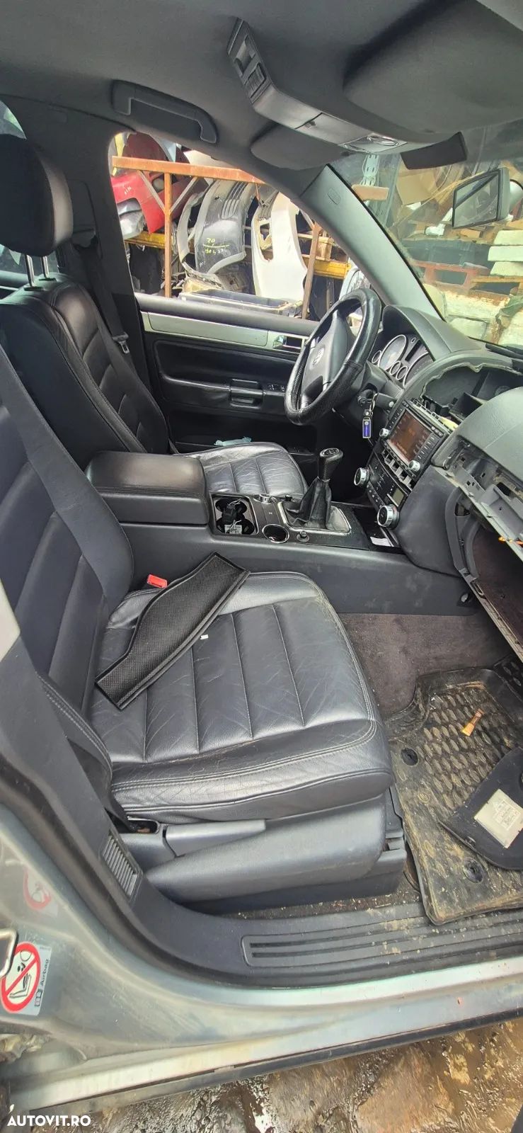 Interior piele / scaune si bancheta Vw Touareg 7L NFL 2006 - 1