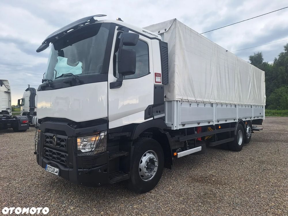 Renault GAMA C380 6X2 E6 WINDA SOLÓWKA Import Francja - 1