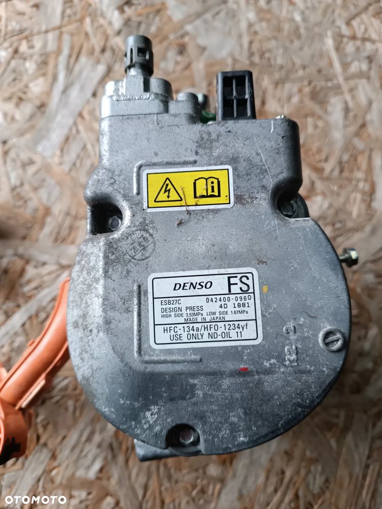 SPRĘŻARKA KOMPRESOR KLIMATYZACJI 042400-0960 HONDA JAZZ V HYBRYDA - 2