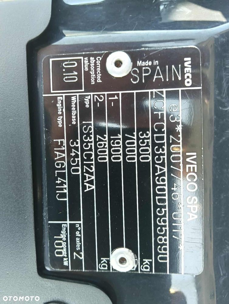 Iveco DAILY 35C14, 35C13, 35C12 - 14