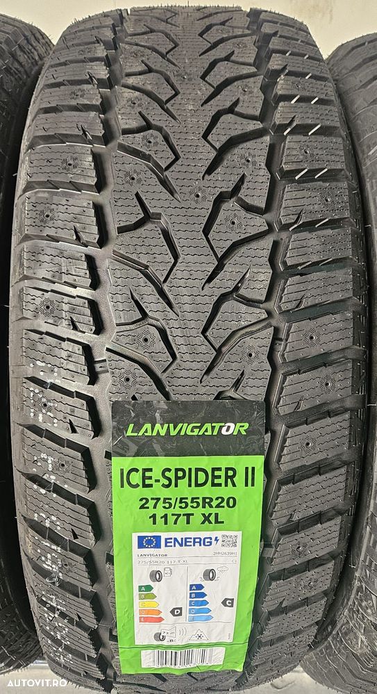 275/55 R20, 117T, LANVIGATOR Icespider XL, Anvelope de iarna M+S - 2