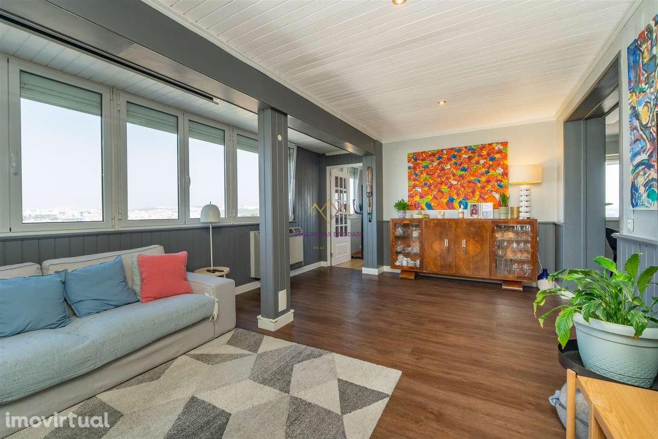 Penthouse única em Benfica - vistas 360º - Grande imagem: 5/35