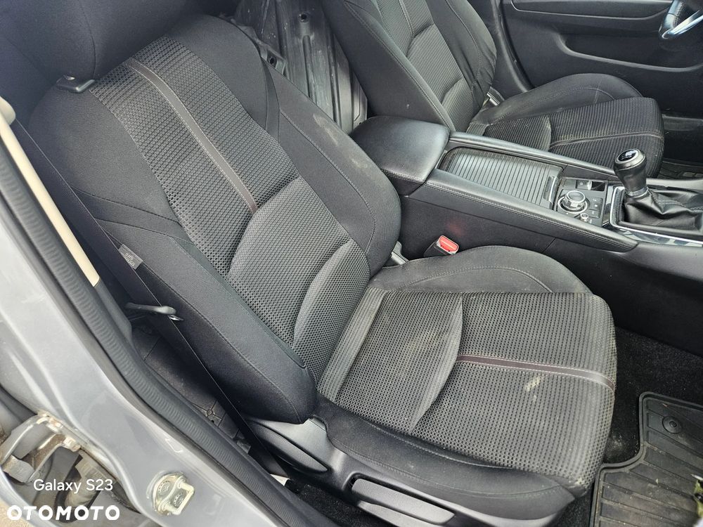Fotel kierowcy lewy prawy pasażera kanapa tapicerki boczki Mazda 3 III BM Lift 2017r hatchback Europa - 3
