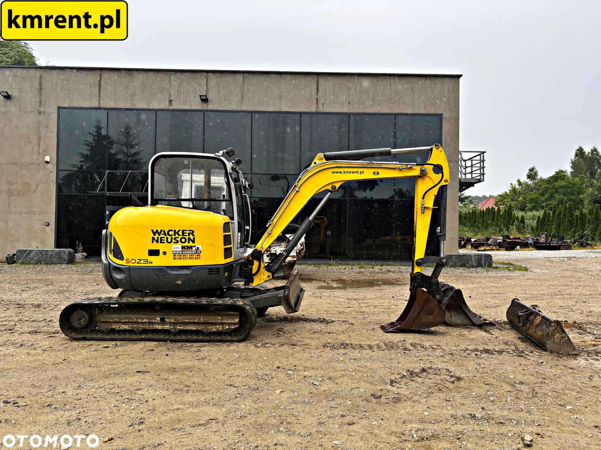 Wacker Neuson 38Z3 MINI-KOPARKA 2012R. | JCB 8040 8035 8030 VOLVO ECR 48 CAT 305 - 1