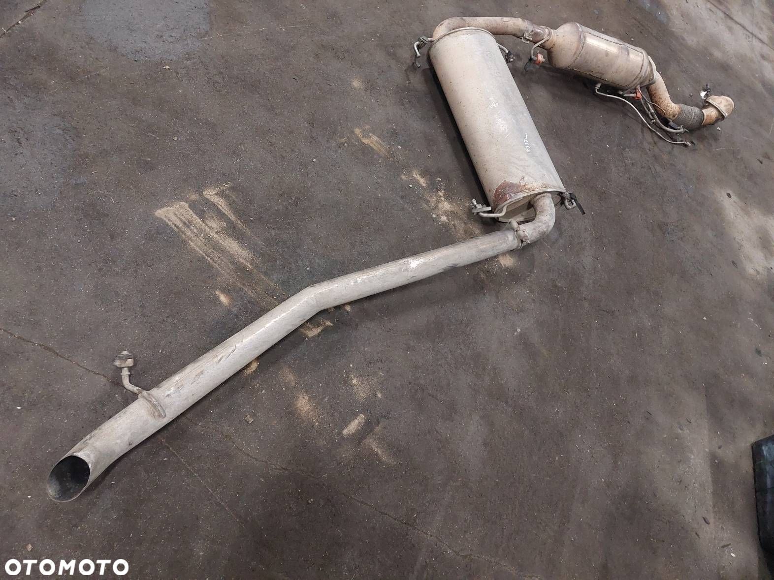 TŁUMIK WYDECH KOŃCOWY PUSTY DPF KATALIZATOR FIAT DUCATO III LIFT 2.3 D - 1