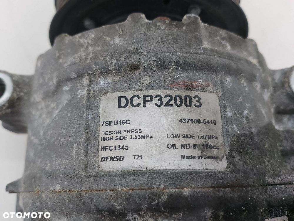 POMPA, SPRĘŻARKA KLIMATYZACJI SKODA SUPERB II DCP32003 437100-5410 3.6 FSI - 8