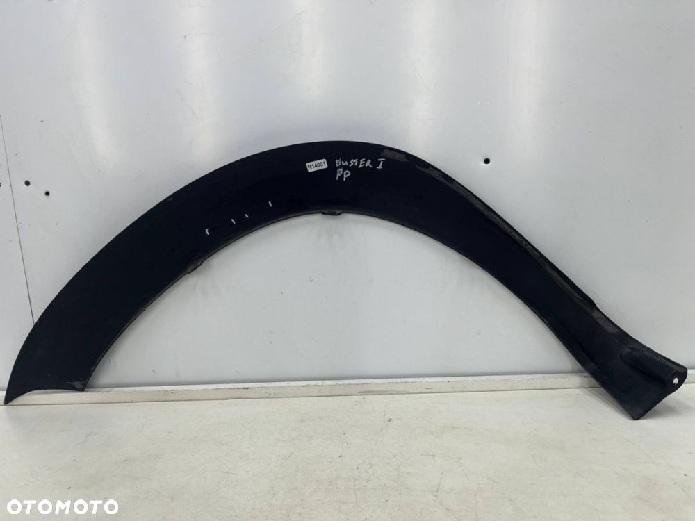 Listwa Dacia Duster I 10-17r. prawy przedni rant nadkola błotnika nakładka 8201653108 960169632 - 9