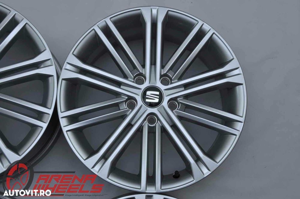 Jante Noi 17 inch Originale Seat Leon 3 5F R17 - 3