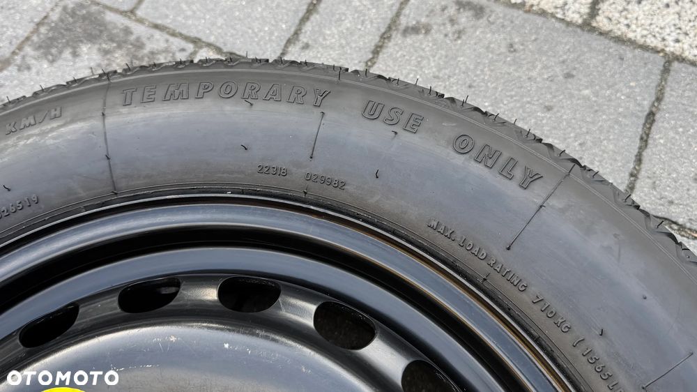 Nowe koło dojazdowe r15 5x120 Bmw 125/90 Dojazdówka 5x120 ET36 e46 e36 2150330 vw t5 transporter - 2