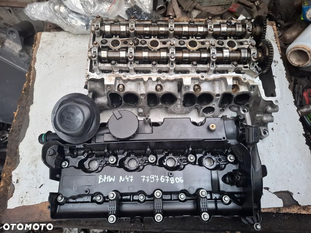 BMW E60 e90 2,0d F10 F11 F30 X1 N47D20A głowica pokrywa wałki 779767806 - 4