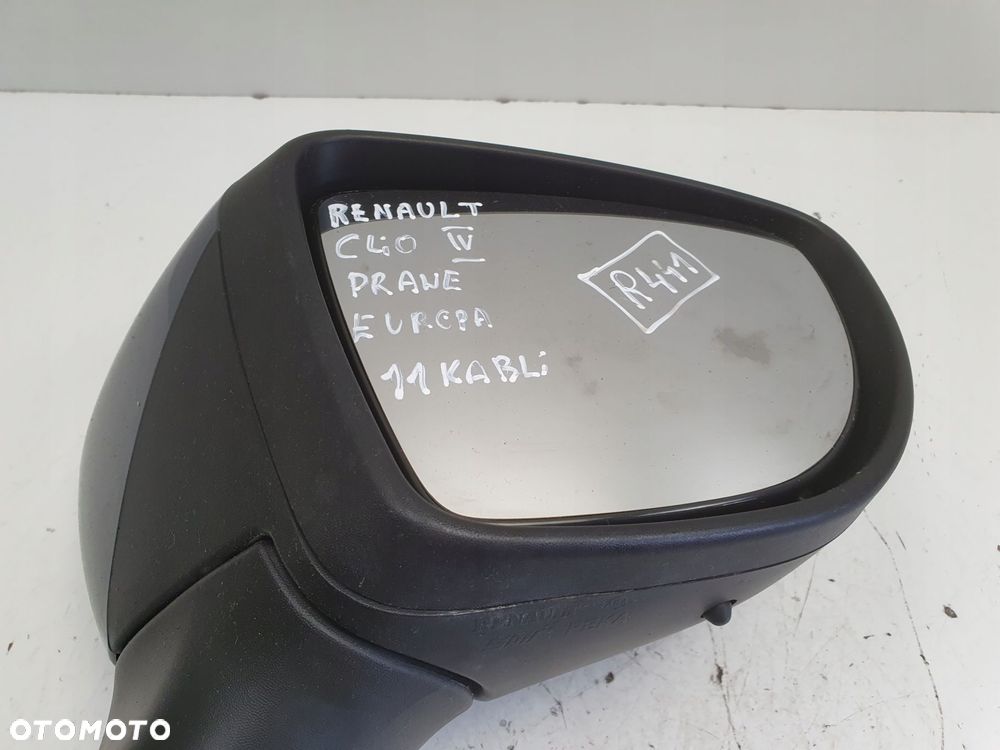 Renault Clio IV lift LUSTERKO PRAWE PRAWY 11 Pin kabli EUROPA 963012473R - 2