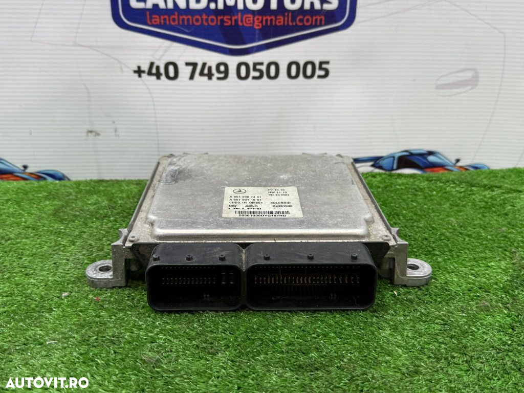 Calculator motor, ecu mercedes benz c250 c204 2.2 diesel crd3.1r om65 28381036 a6519007401 - 3