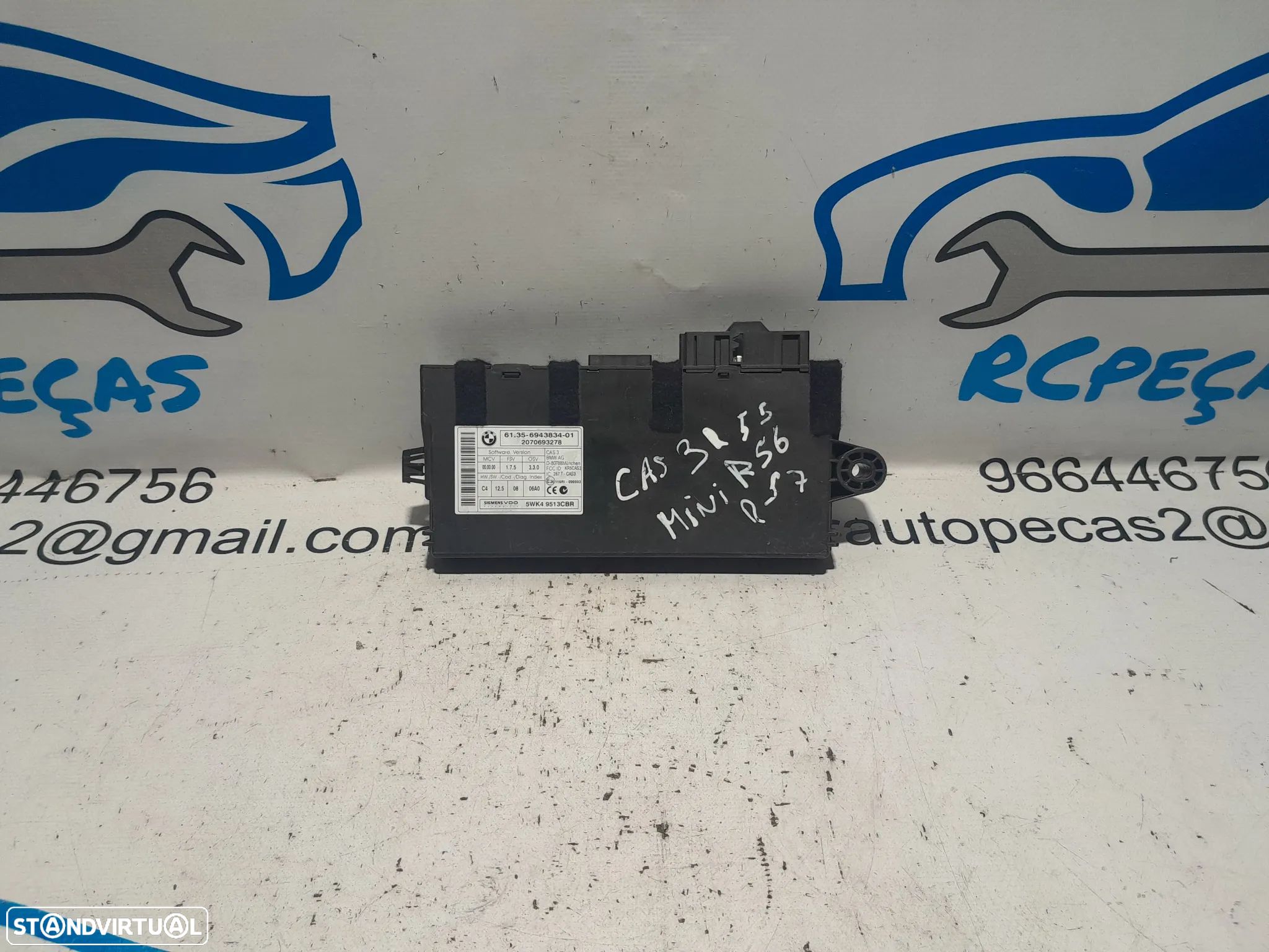 .Módulo Confort CAS 3 Original BMW Mini One Cooper D S R55 R56 R57 - 1